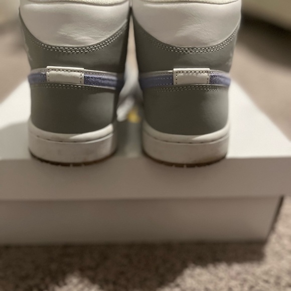 Jordan Women's Air Sneakers - White and Gray - Picture 4 of 5